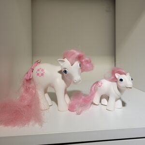 Sundance My Little Pony Pink White with baby MLP